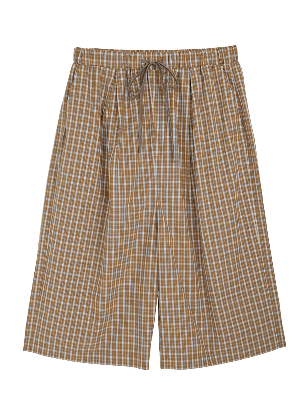 UNIVERSAL CHECK HALF PANTS