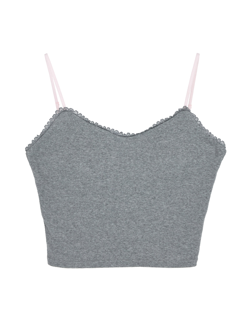 LACE TRIM BRA TOP
