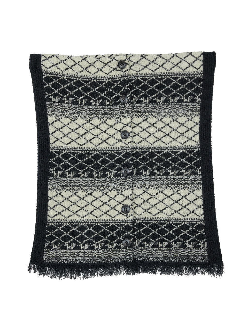 GEOMETRIC KNIT CORSET