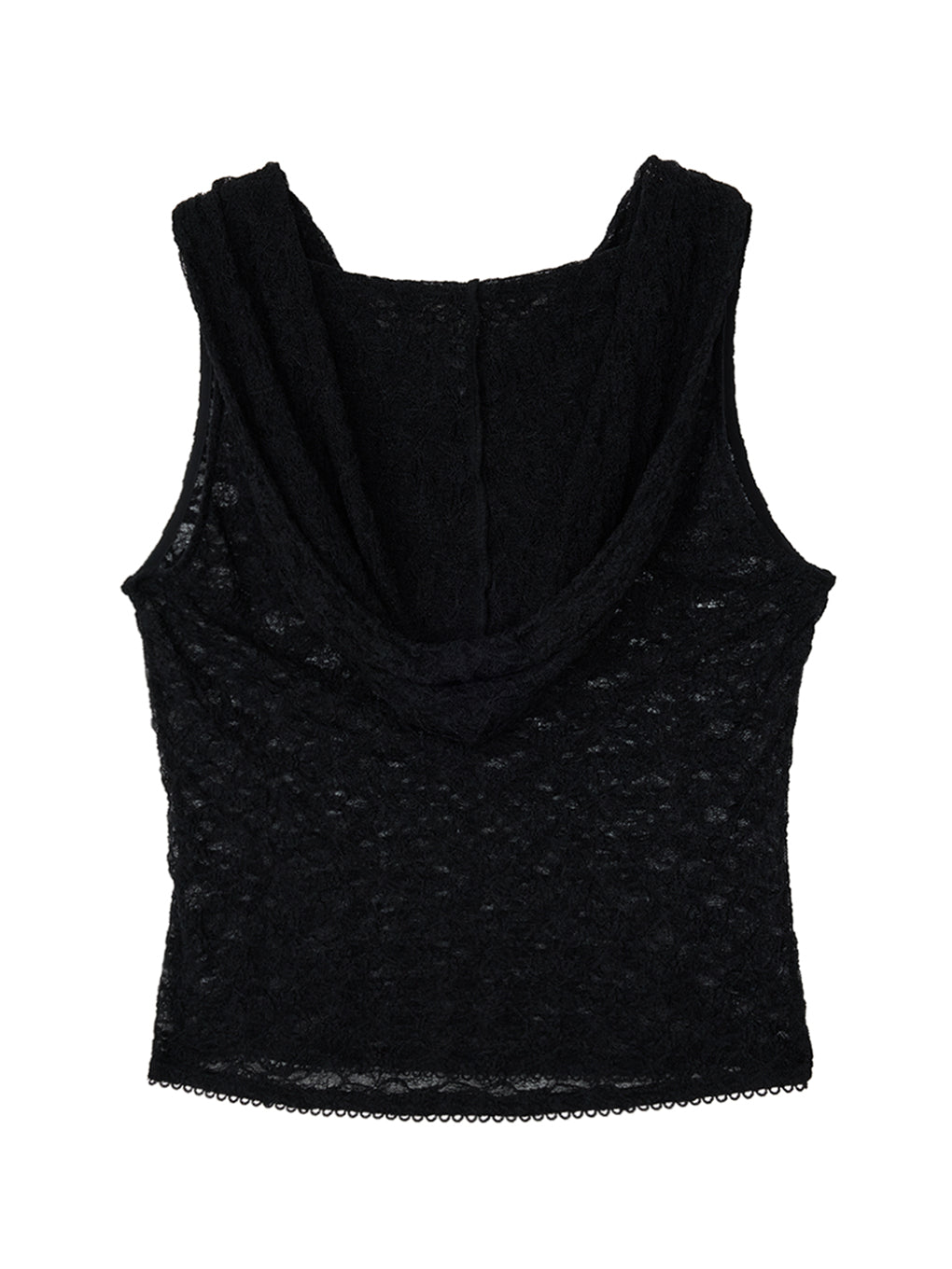 LACE HOODIE NS TOP