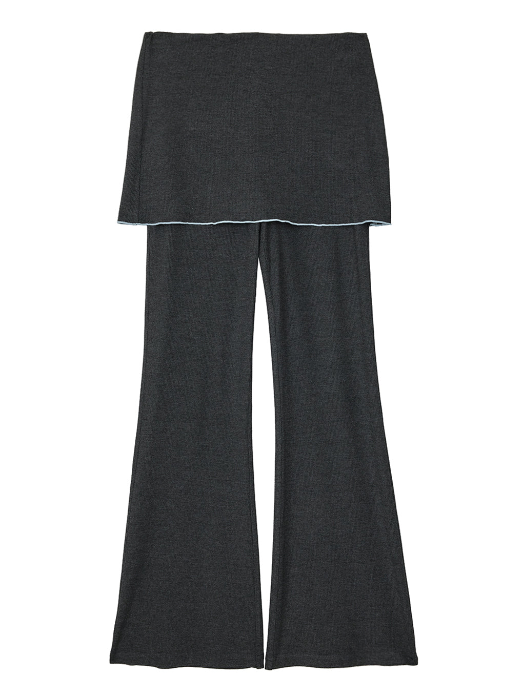MELLOW RIB SKIRT PANTS