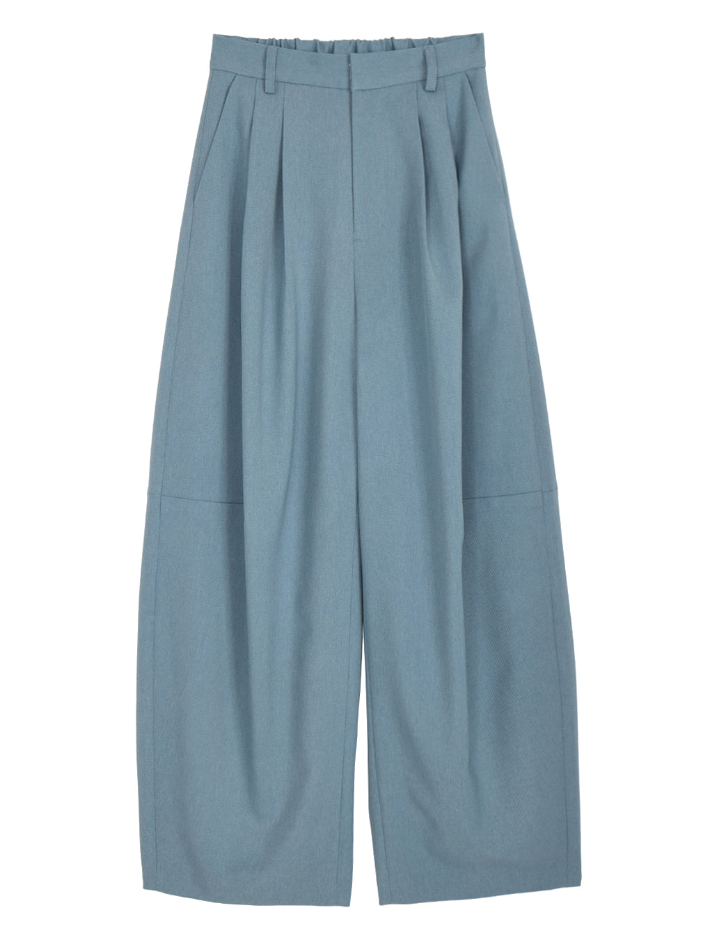 DEEP TUCK BARREL PANTS