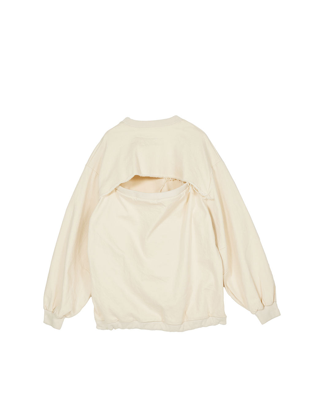 BACK HOLE PULLOVER