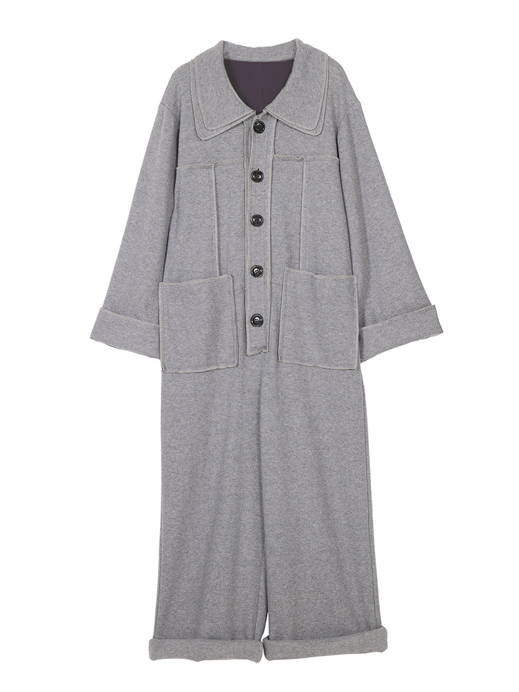 COZY PACTH JUMP SUIT