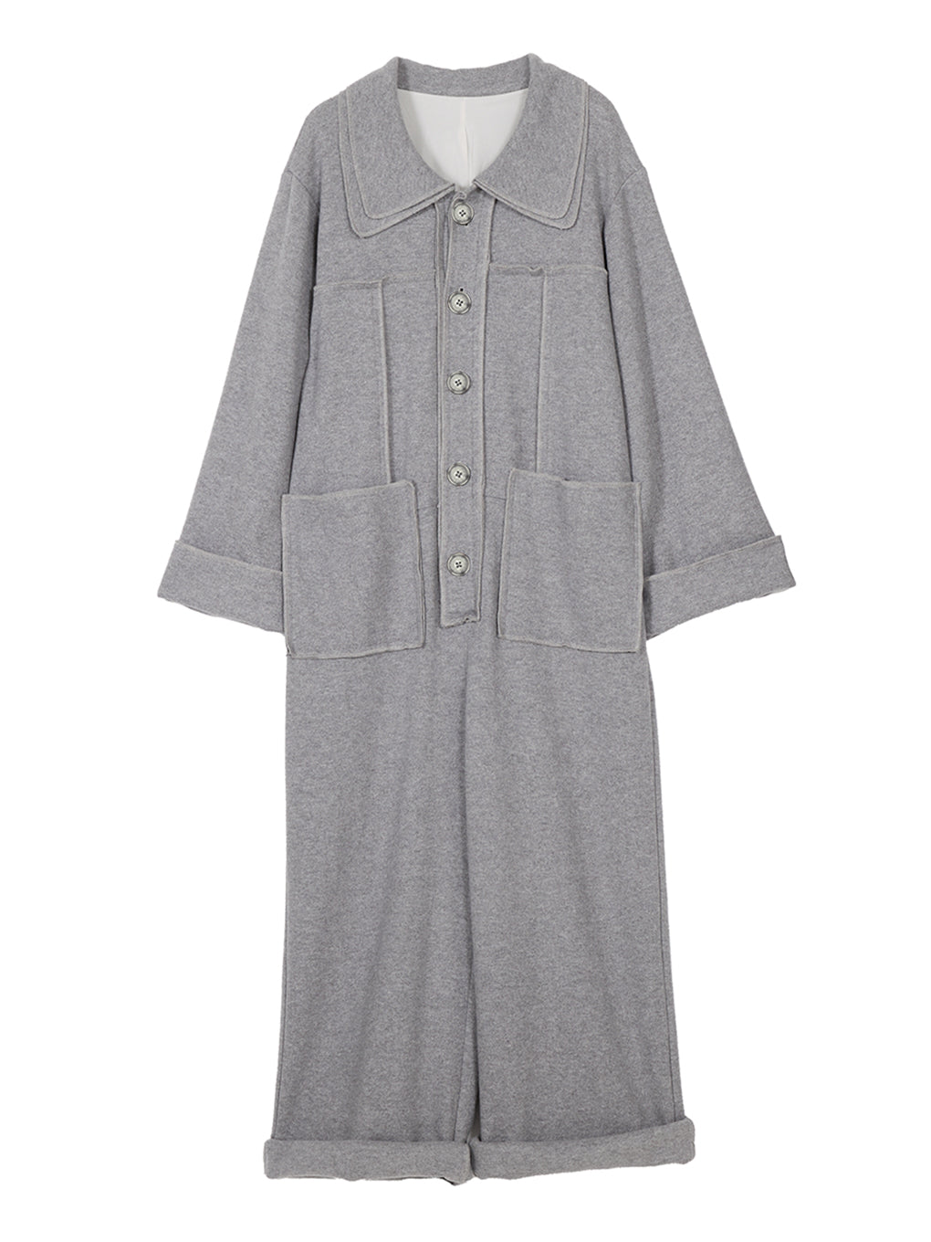 COZY PACTH JUMP SUIT