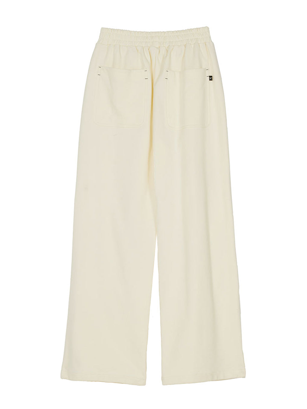 FRENCH TERRY WIDE PANTS