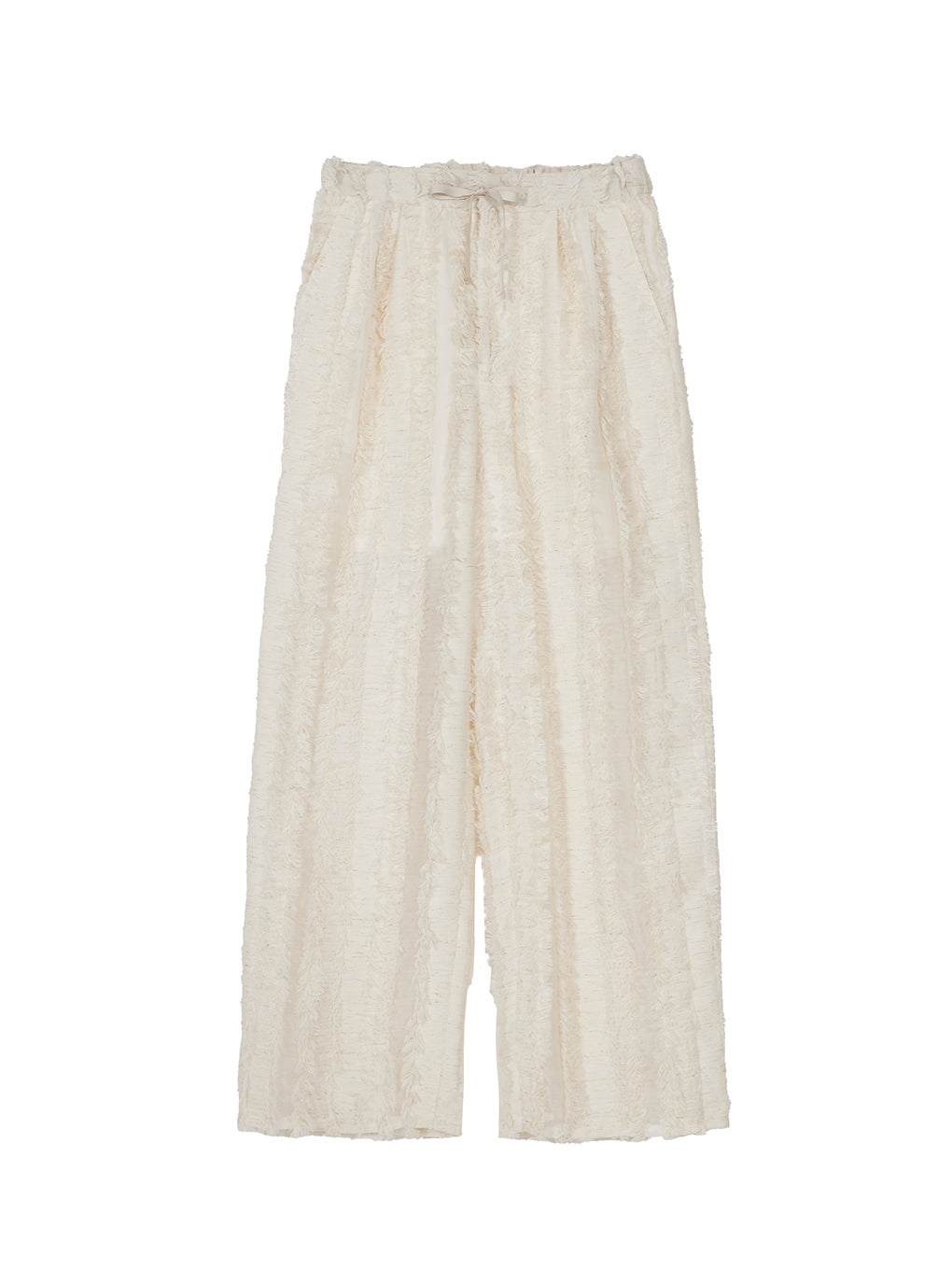 STRIPE JQ STRAIGHT PANTS