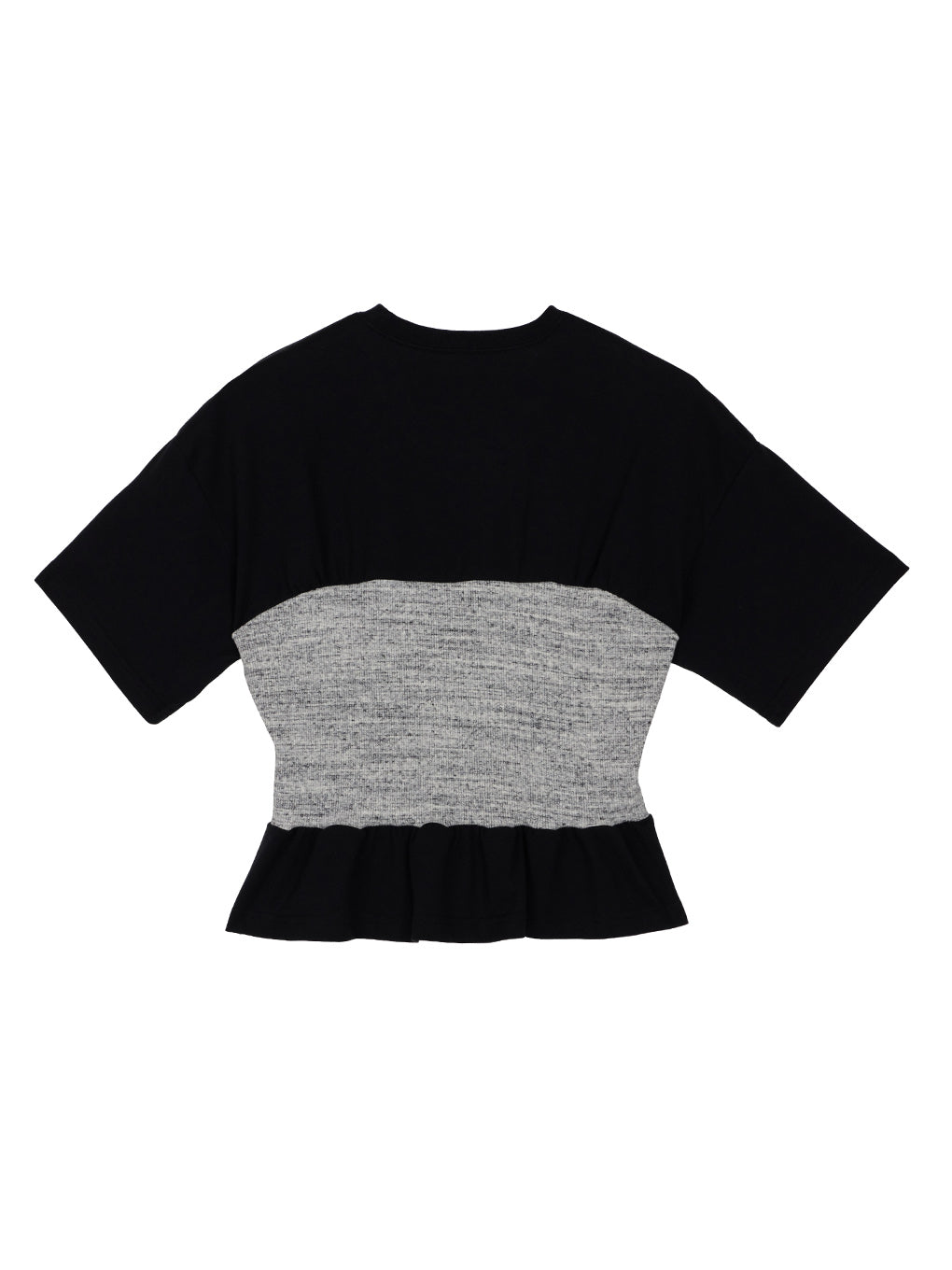 RIB BUSTIER TEE