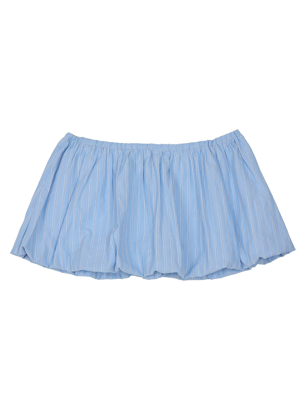 MULTI STRIPED BALLOON SKIRT