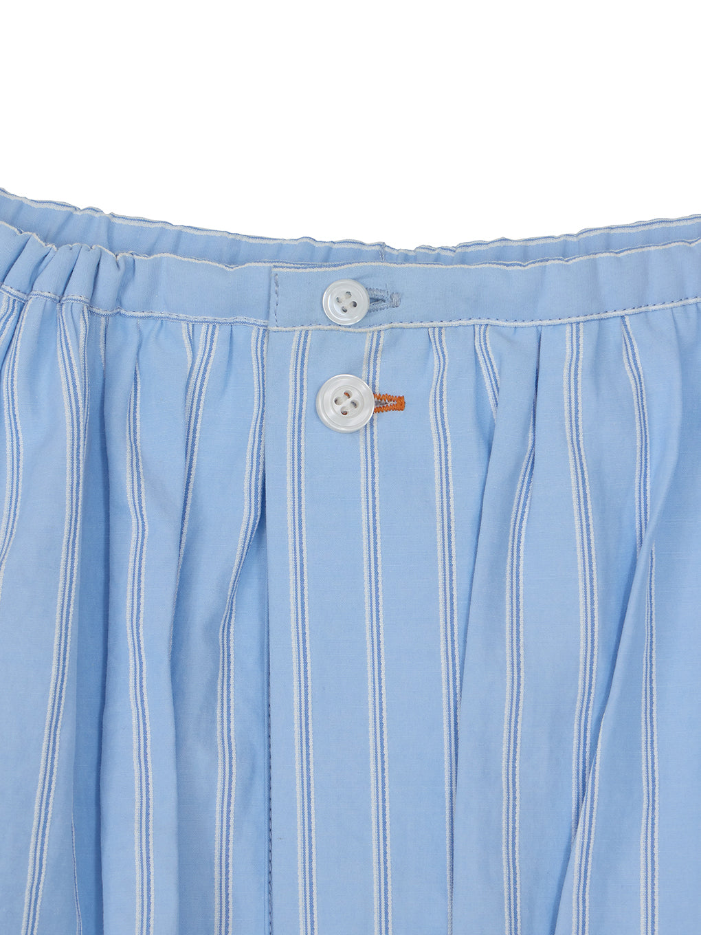 MULTI STRIPED BALLOON SKIRT
