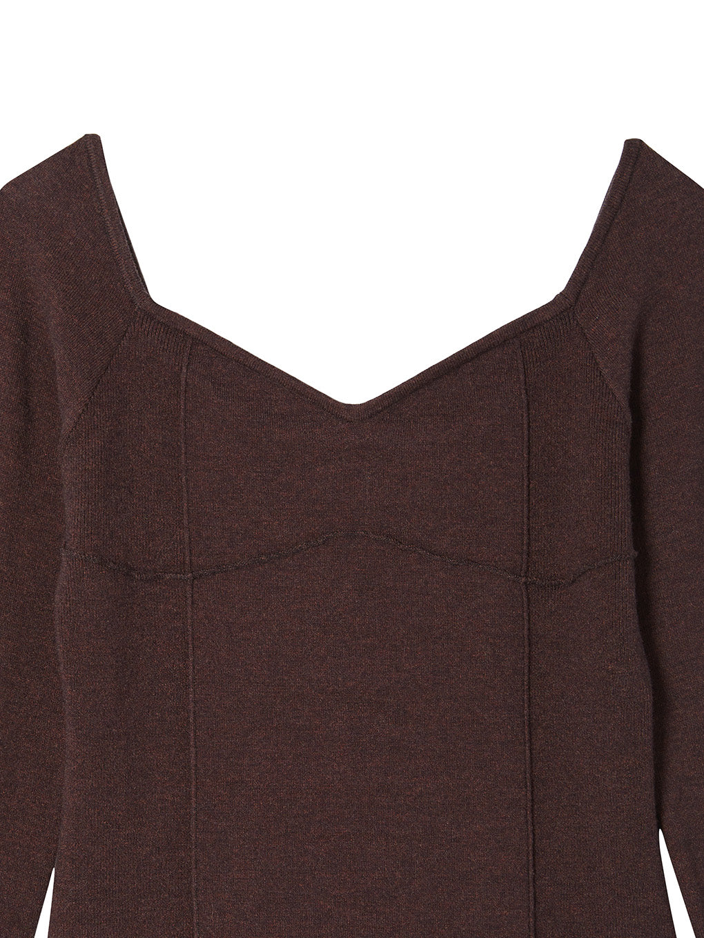 WINE GLASS KNIT TOP