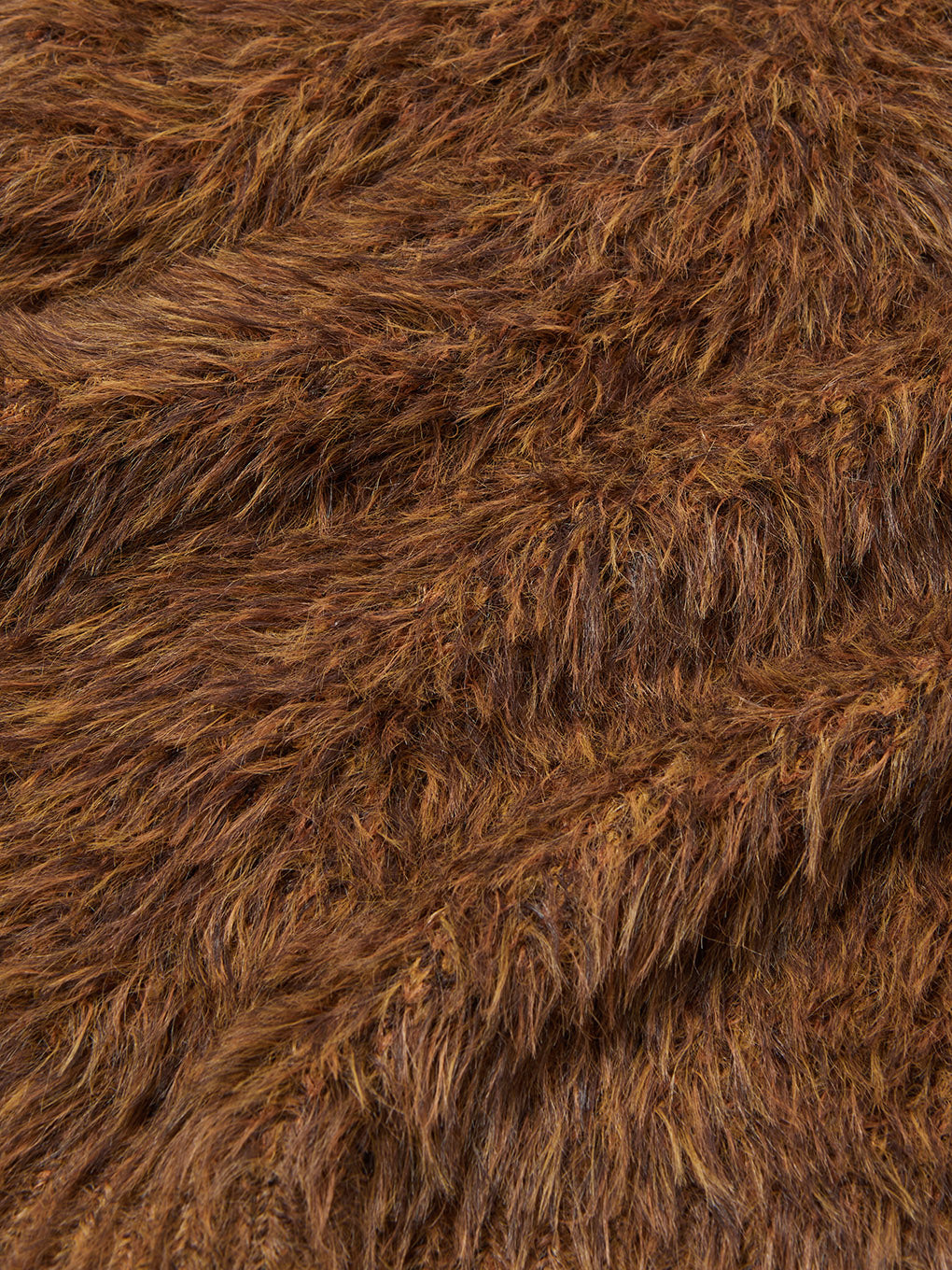 FUR KNIT ZIP HOODIE