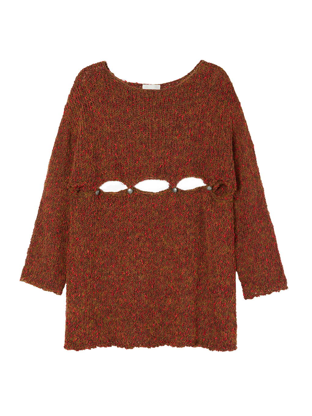 NEP YARN SEPARATE KNIT TOP