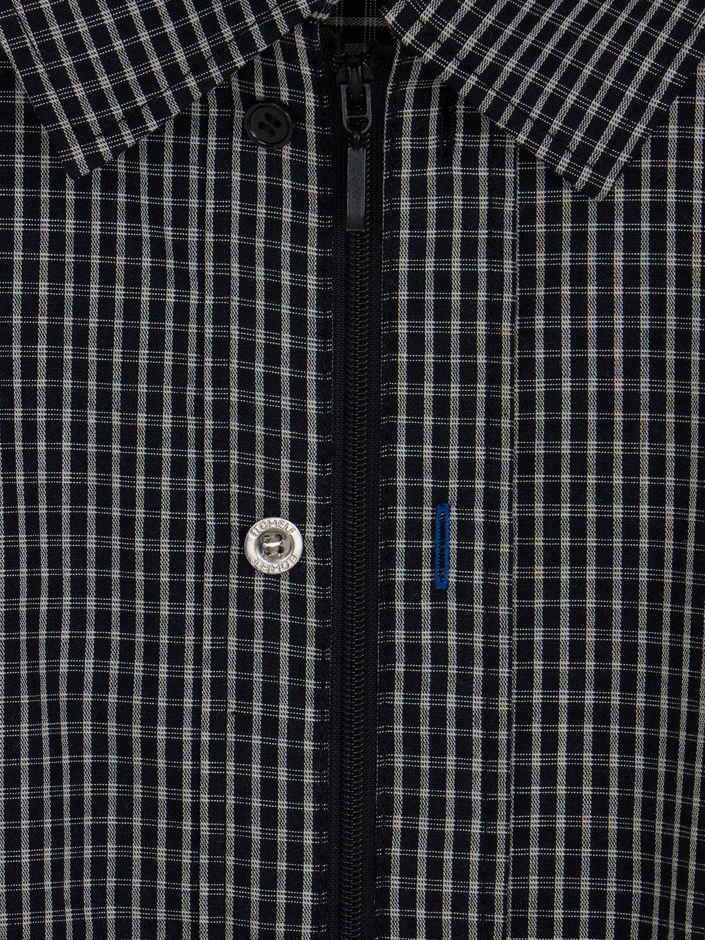 DADDY CHECK ZIP UP SHIRT