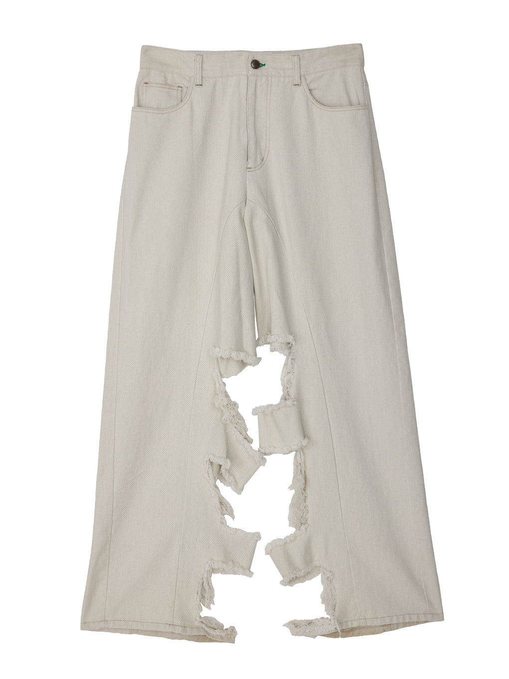 INSIDE RIPPED HOLE COLOR DENIM