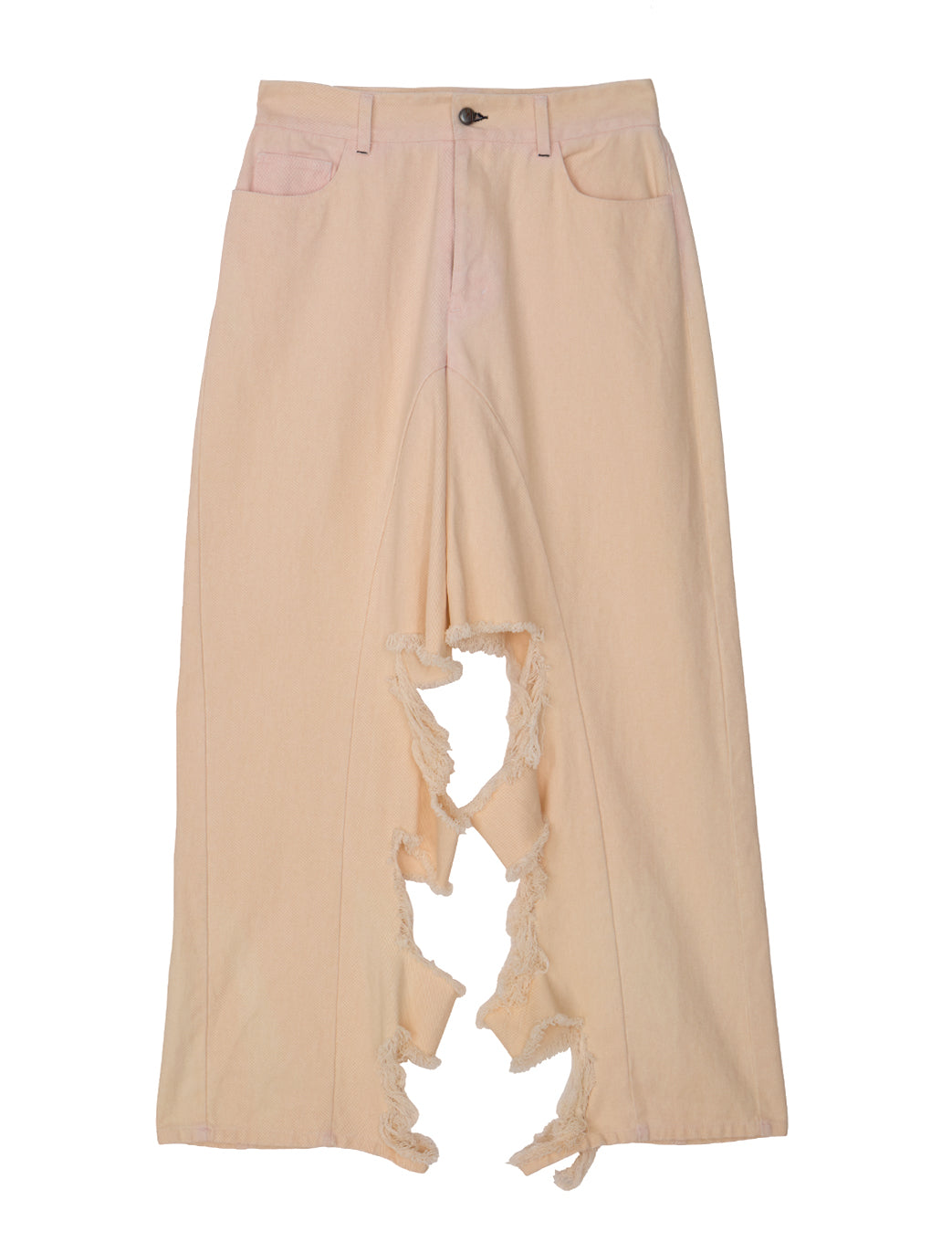 INSIDE RIPPED HOLE COLOR DENIM