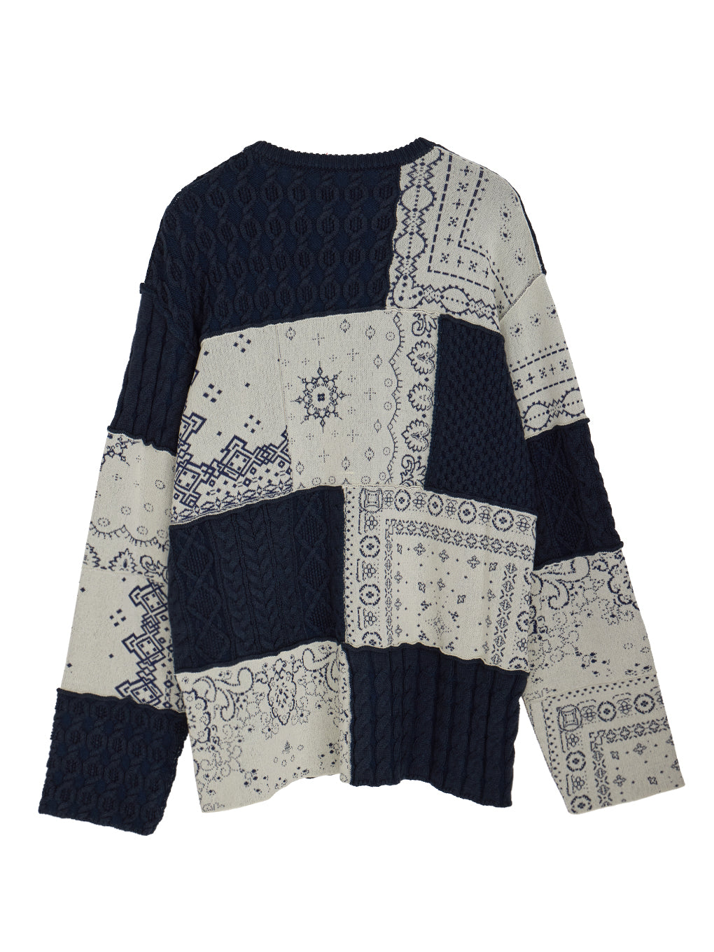 PAGE2026 #3 BANDANNA KNIT TOP