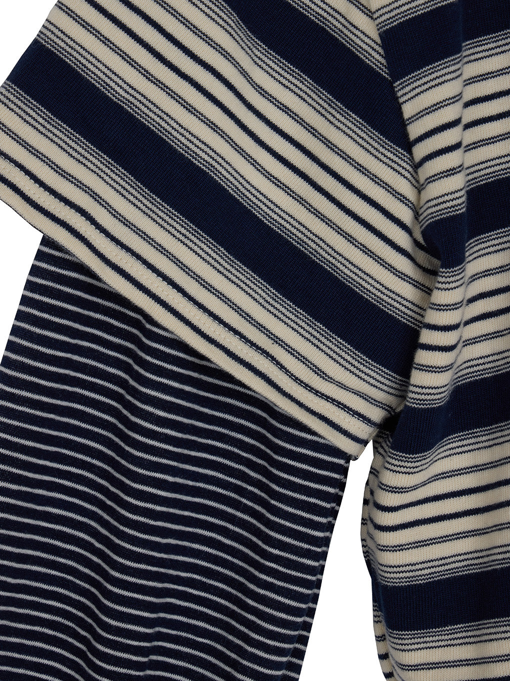 LAYERED BORDER LS TEE