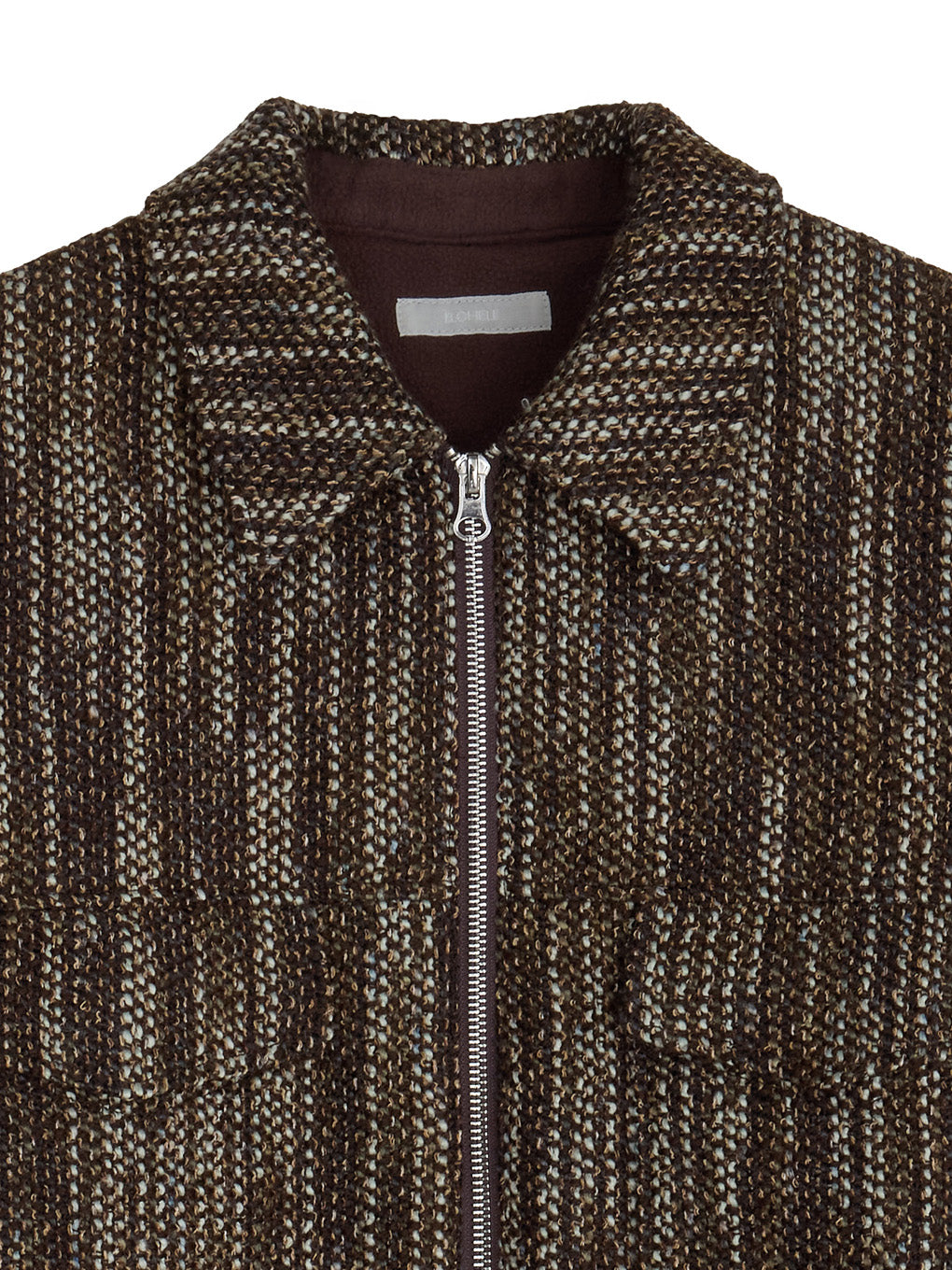 TWEED PADDED JACKET