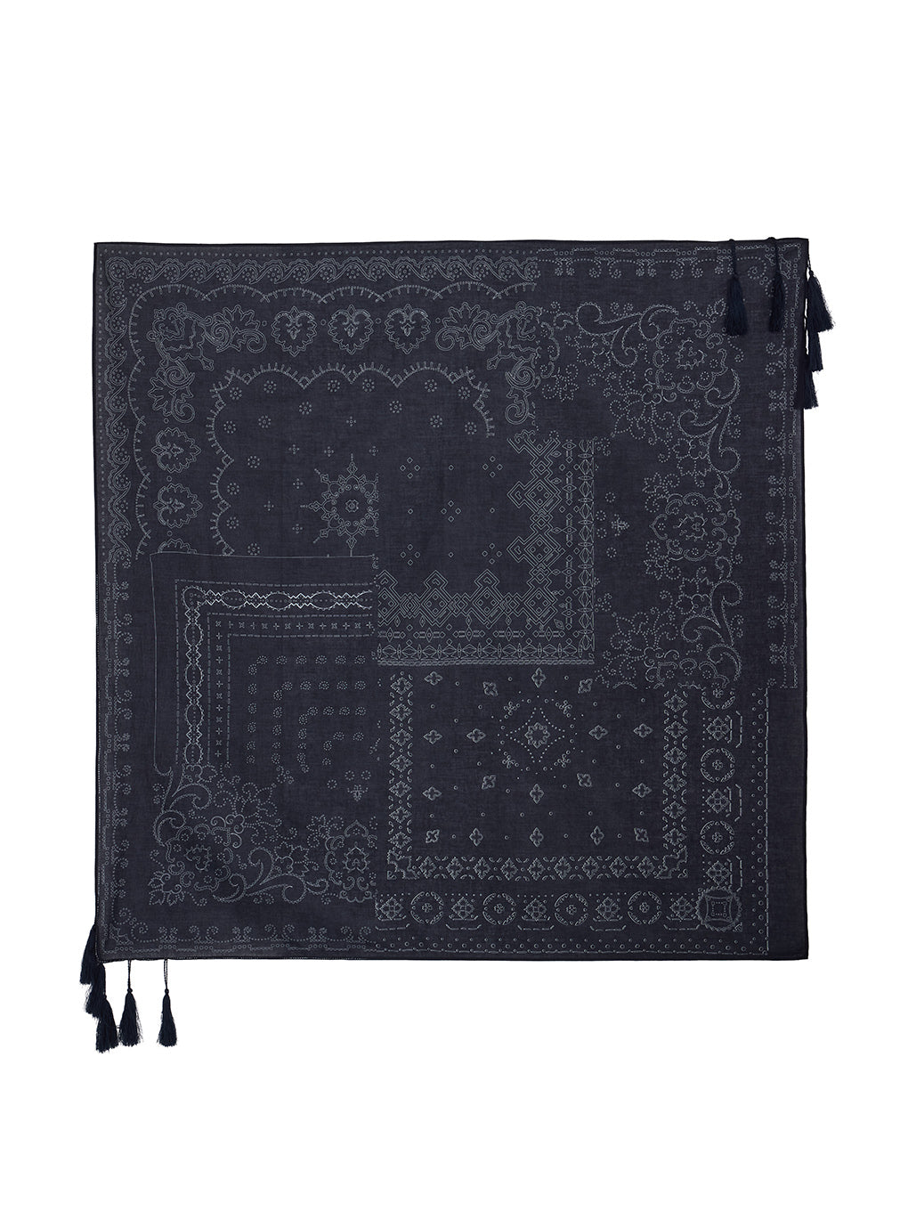 PAGE2026 #3 TASSEL BANDANNA