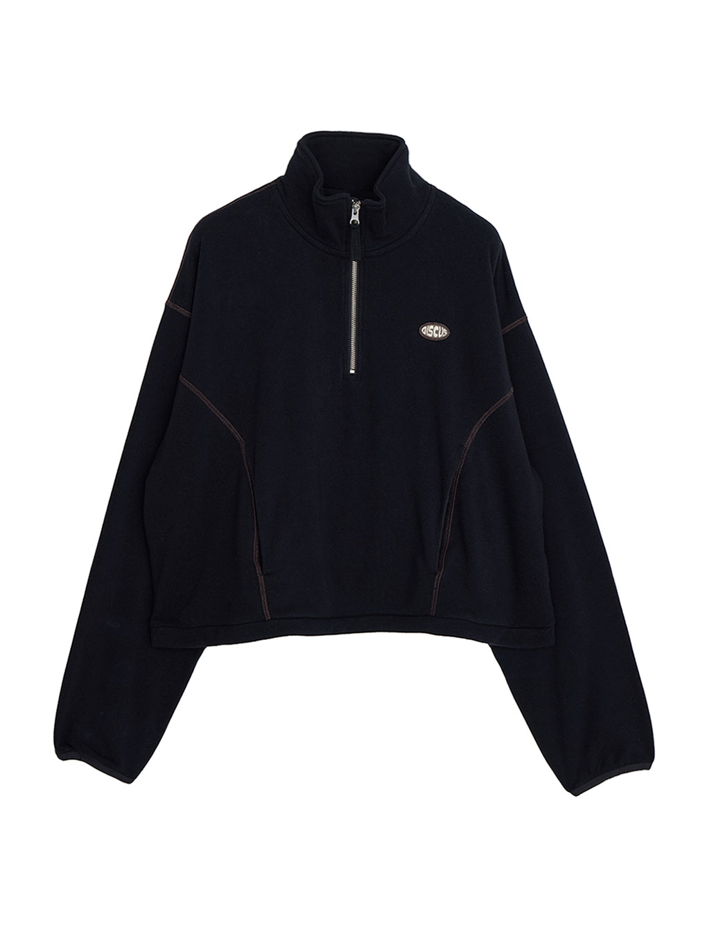 DISCUS FRENCHTERRY HALF ZIP PULLOVER