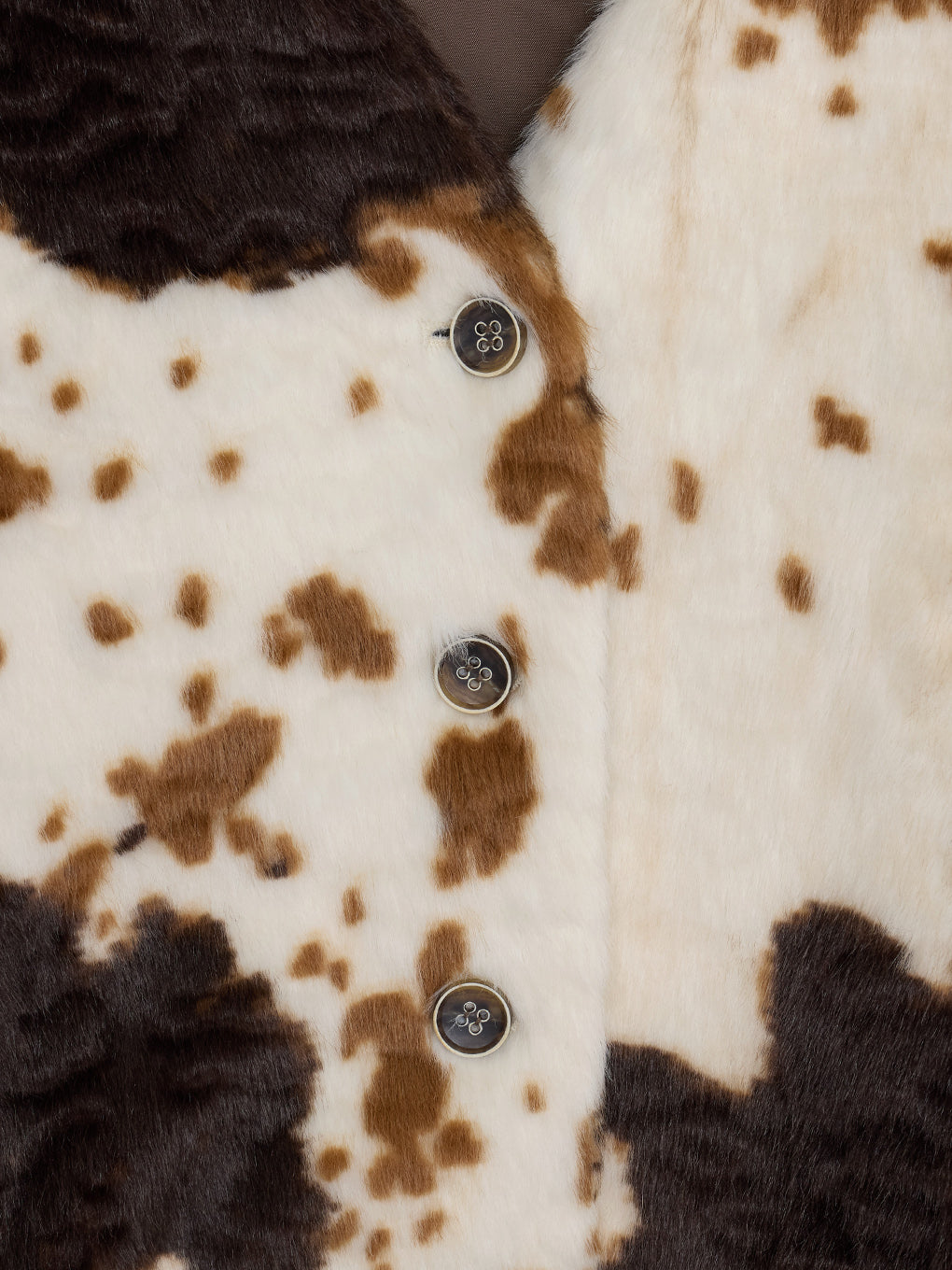 ANIMAL FUR CARDIGAN