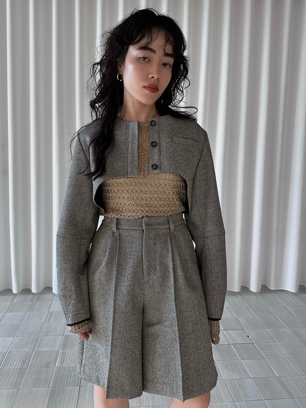 OVAL SCOOP BOLERO
