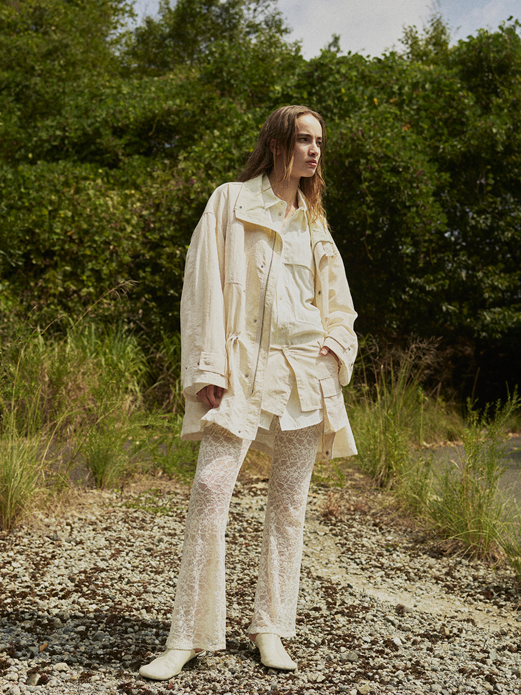 PIGMENT DYE UTILITY APRON