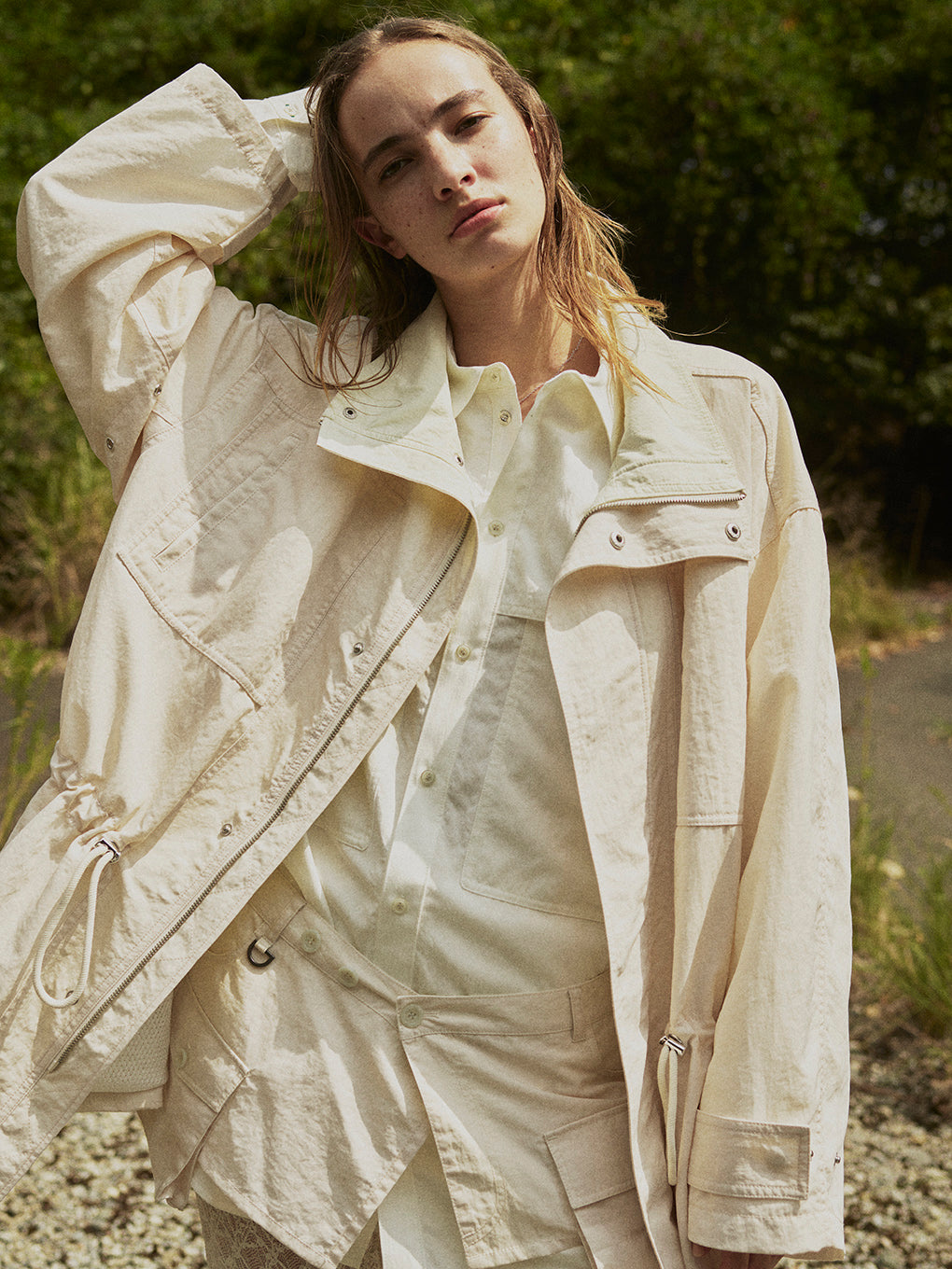 PIGMENT DYE M-65 JACKET