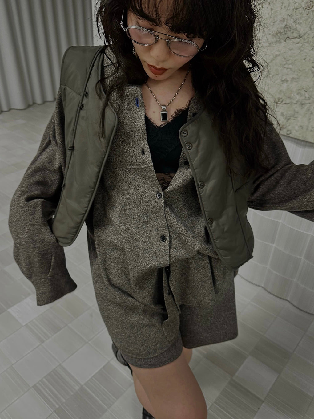 KNIT SHORT PANTS