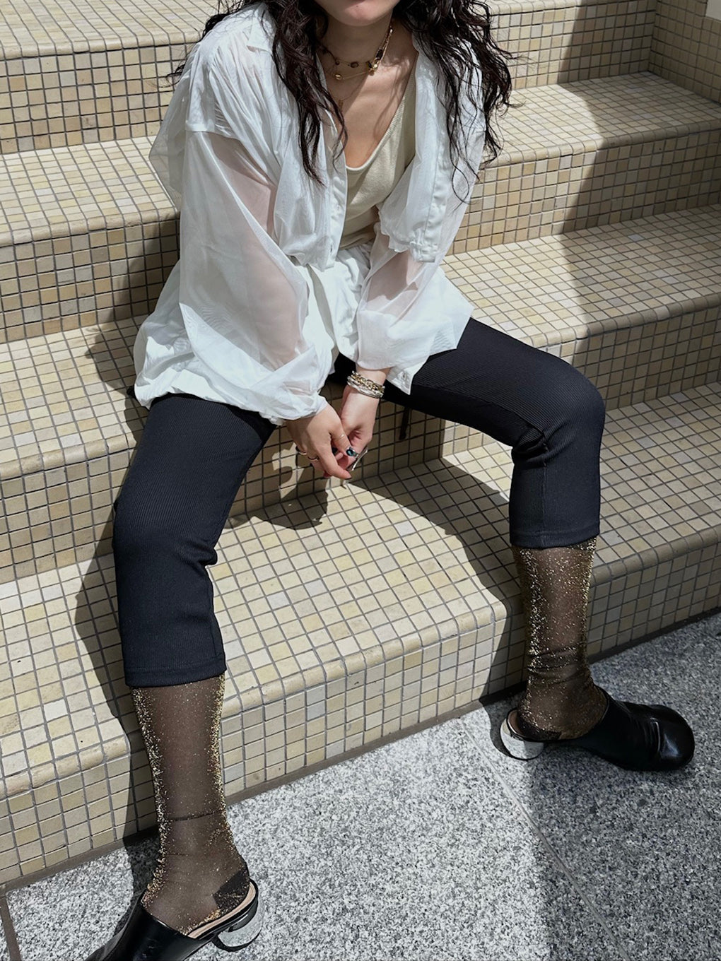 CYCLING RIB PANTS