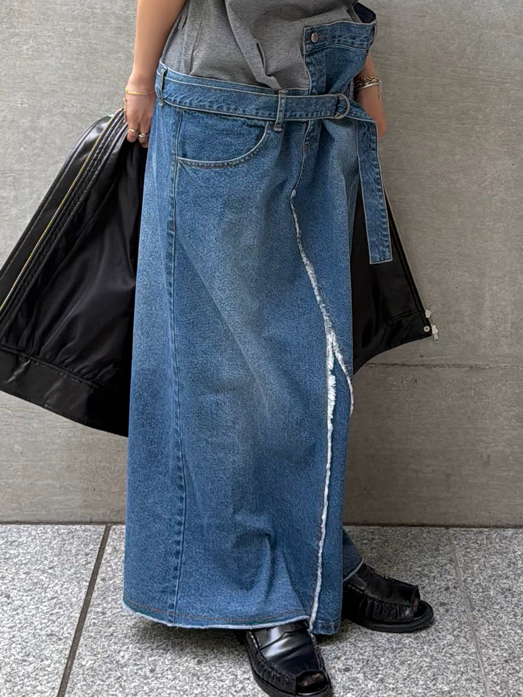 FRENCHTERRY DENIM OP