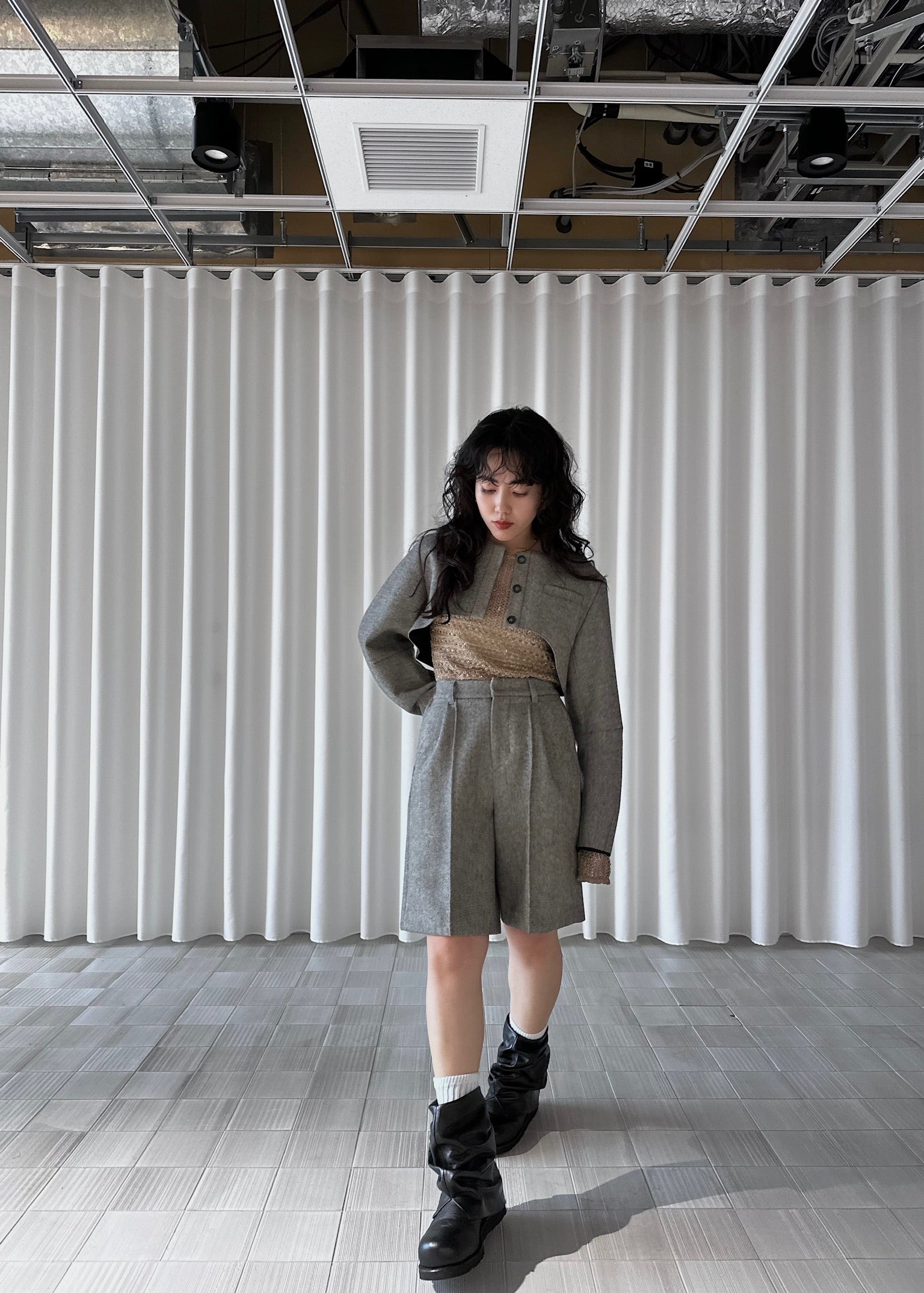 OVAL SCOOP BOLERO