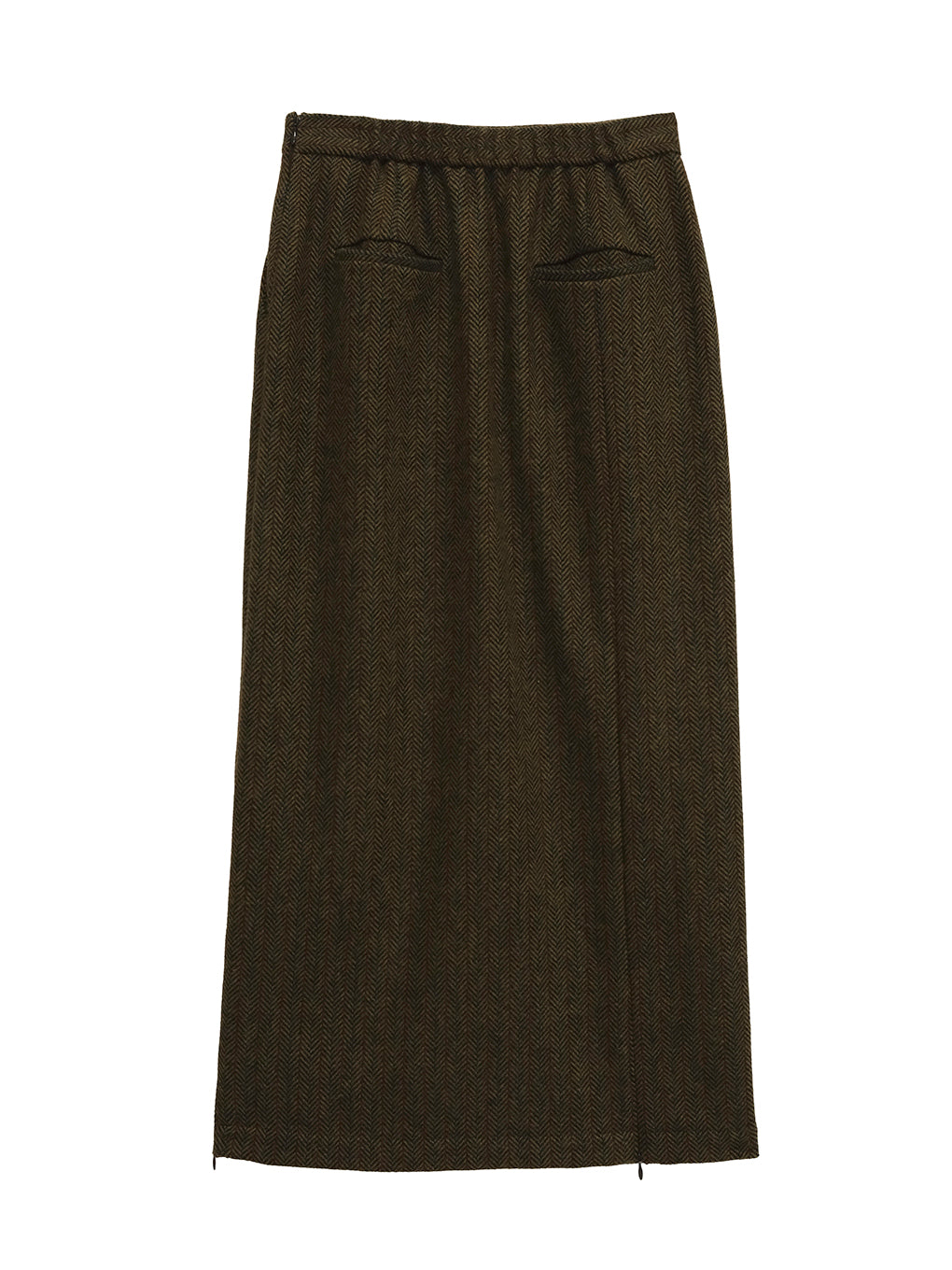 2ZIP PENCIL SKIRT