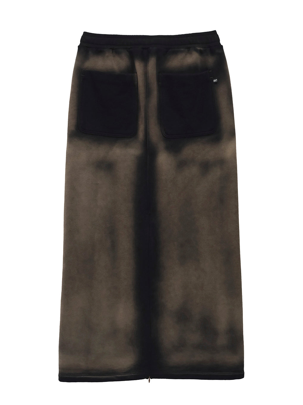 BLEACH DYE STRAIGHT SKIRT