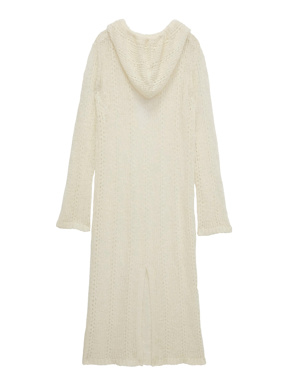 KNIT CROCHET HOODIE OP