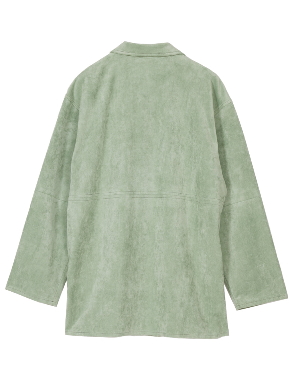 SYNTHETIC SUEDE SHIRT