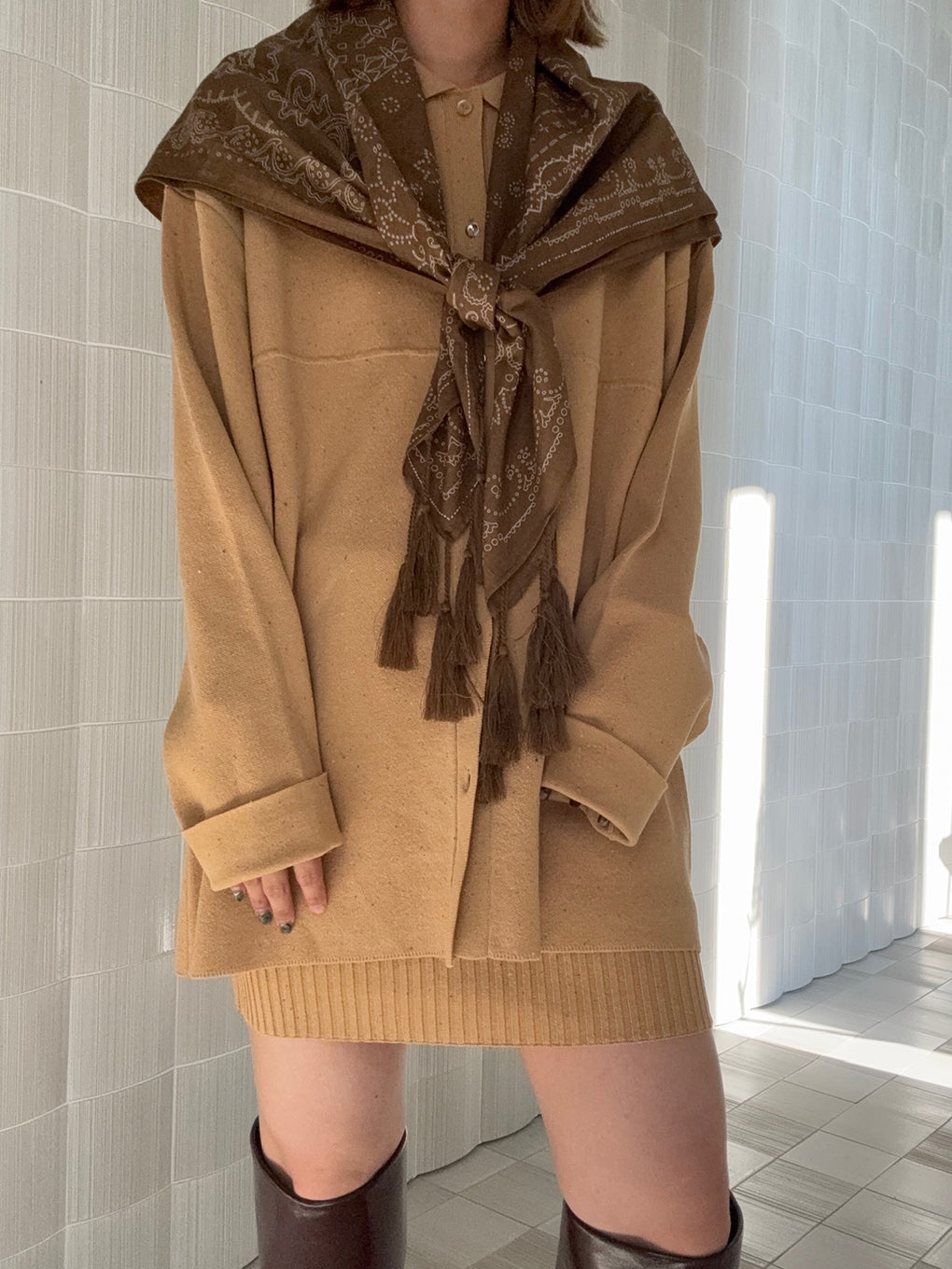 PAGE2026 #3 TASSEL BANDANNA