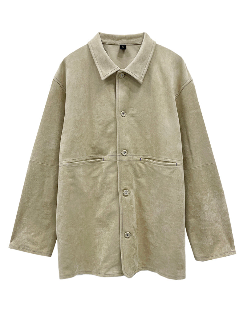 #2 SYNTHETIC SUEDE SHIRT