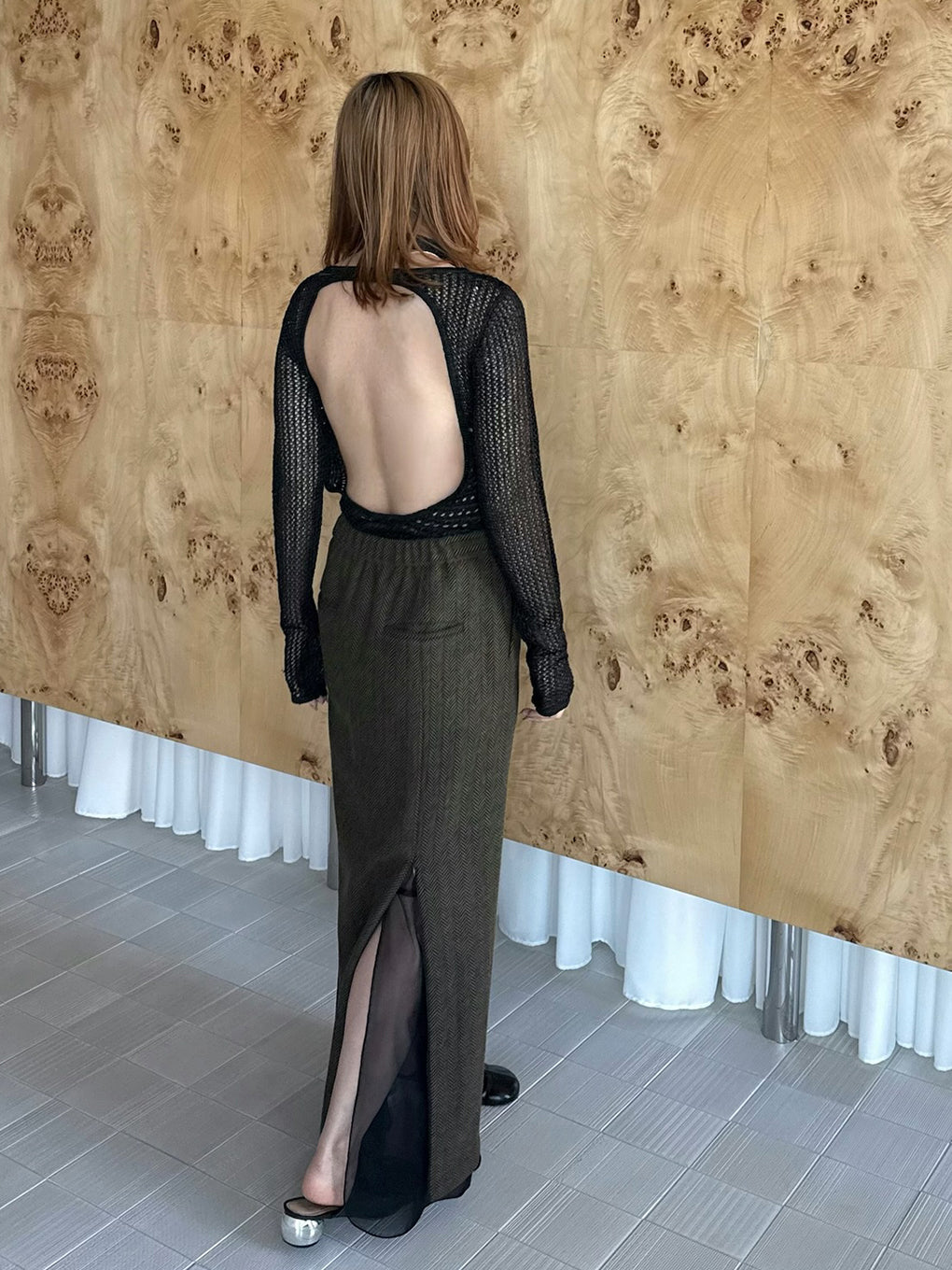 2ZIP PENCIL SKIRT