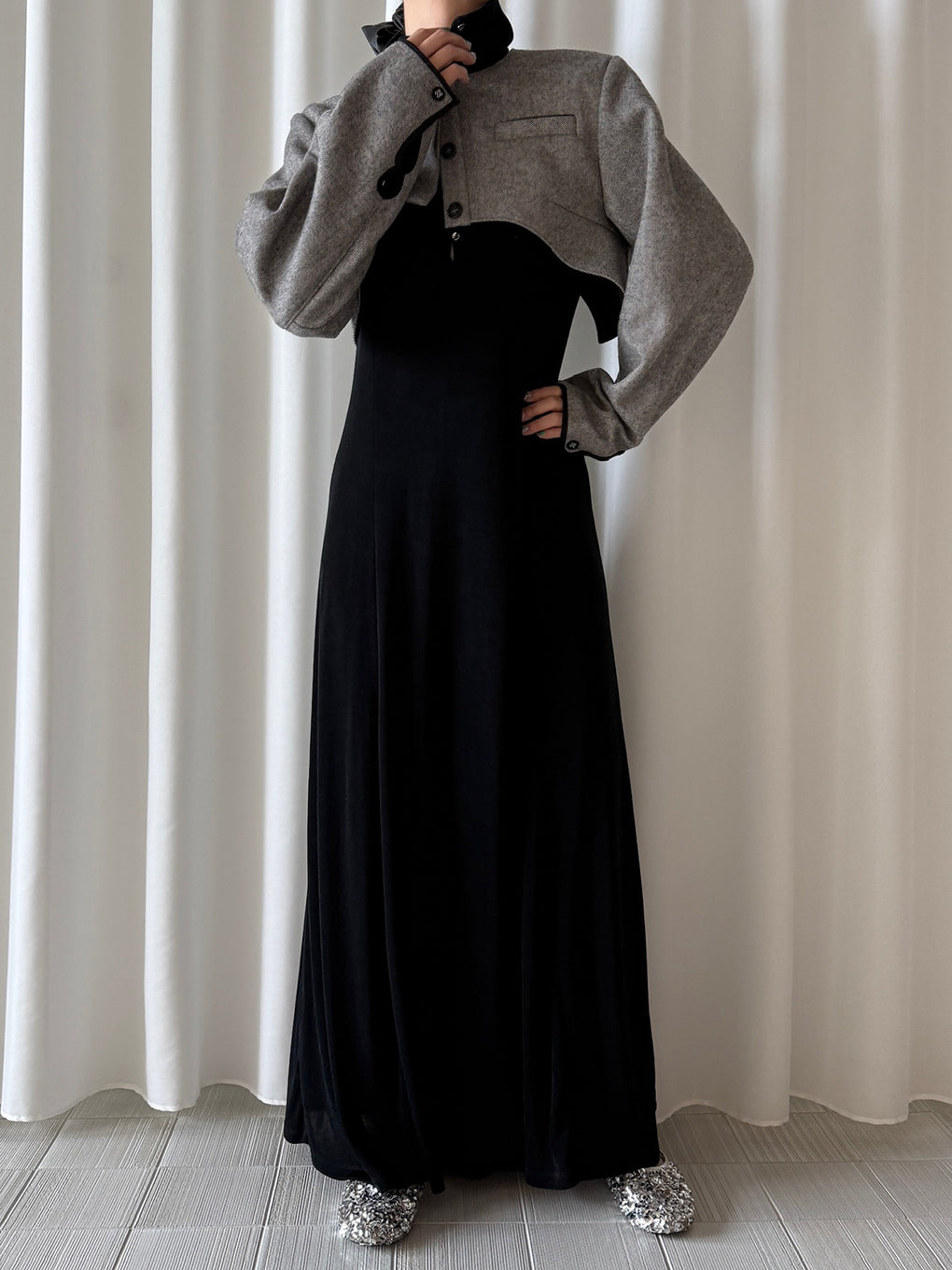 OVAL SCOOP BOLERO
