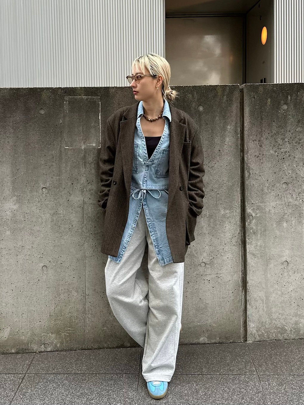 SEPARATE DENIM TUNIC