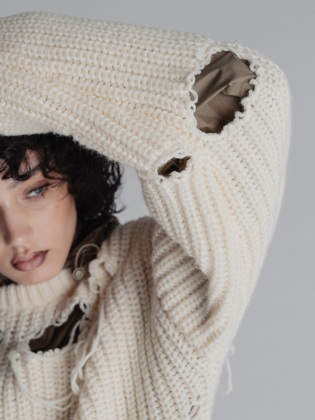 BOROBORO KNIT PULLOVER