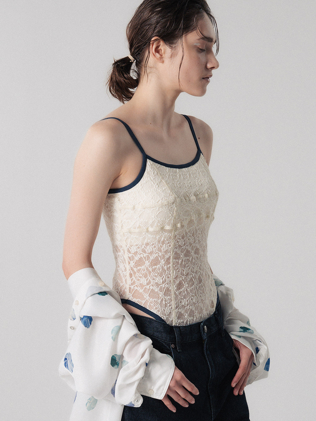 ELCHELE LACE CAMI BODYSUIT 36 【公式通販】