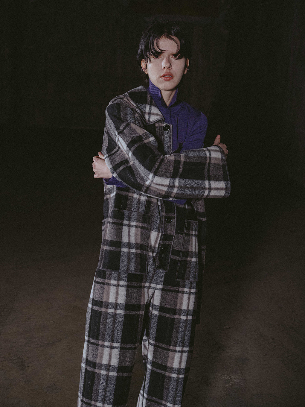 COZY PACTH JUMP SUIT