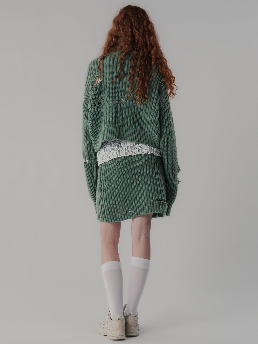 BOROBORO KNIT PULLOVER