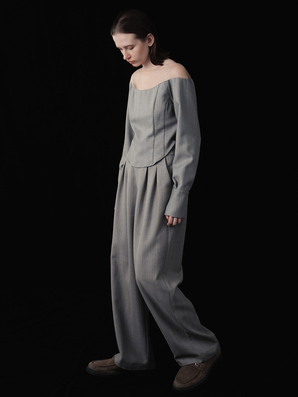 HIGH WAIST WIDE PANTS