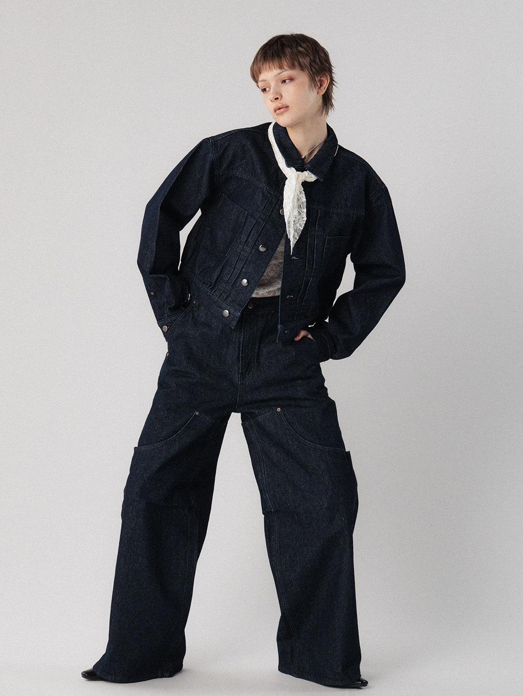 COMPACT E07 DENIM JKT