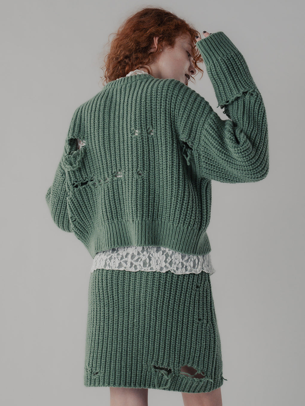 BOROBORO KNIT PULLOVER