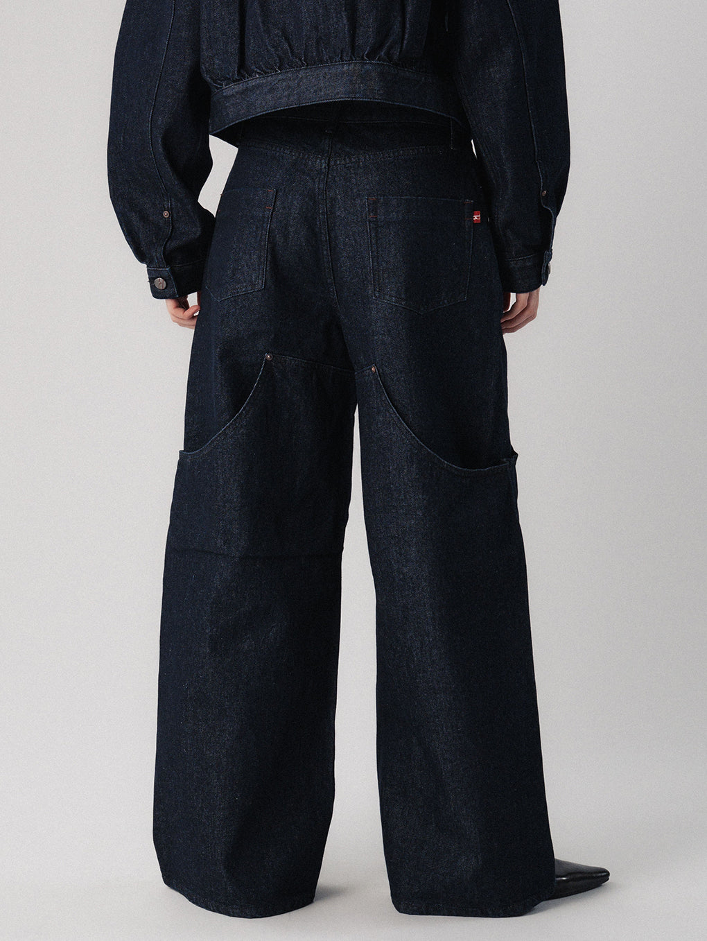 DOUBLE KNEE EXL DENIM